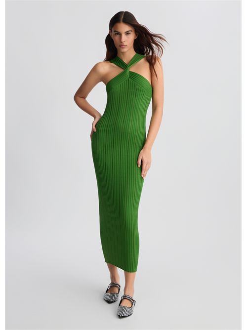 dress woman green LIU JO | WA5190MS55N/80135